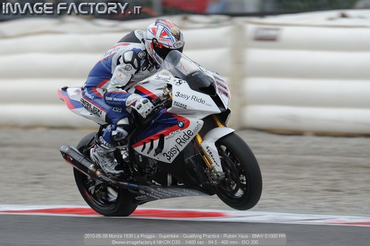 2010-05-08 Monza 1530 La Roggia - Superbike - Qualifyng Practice - Ruben Xaus - BMW S1000 RR